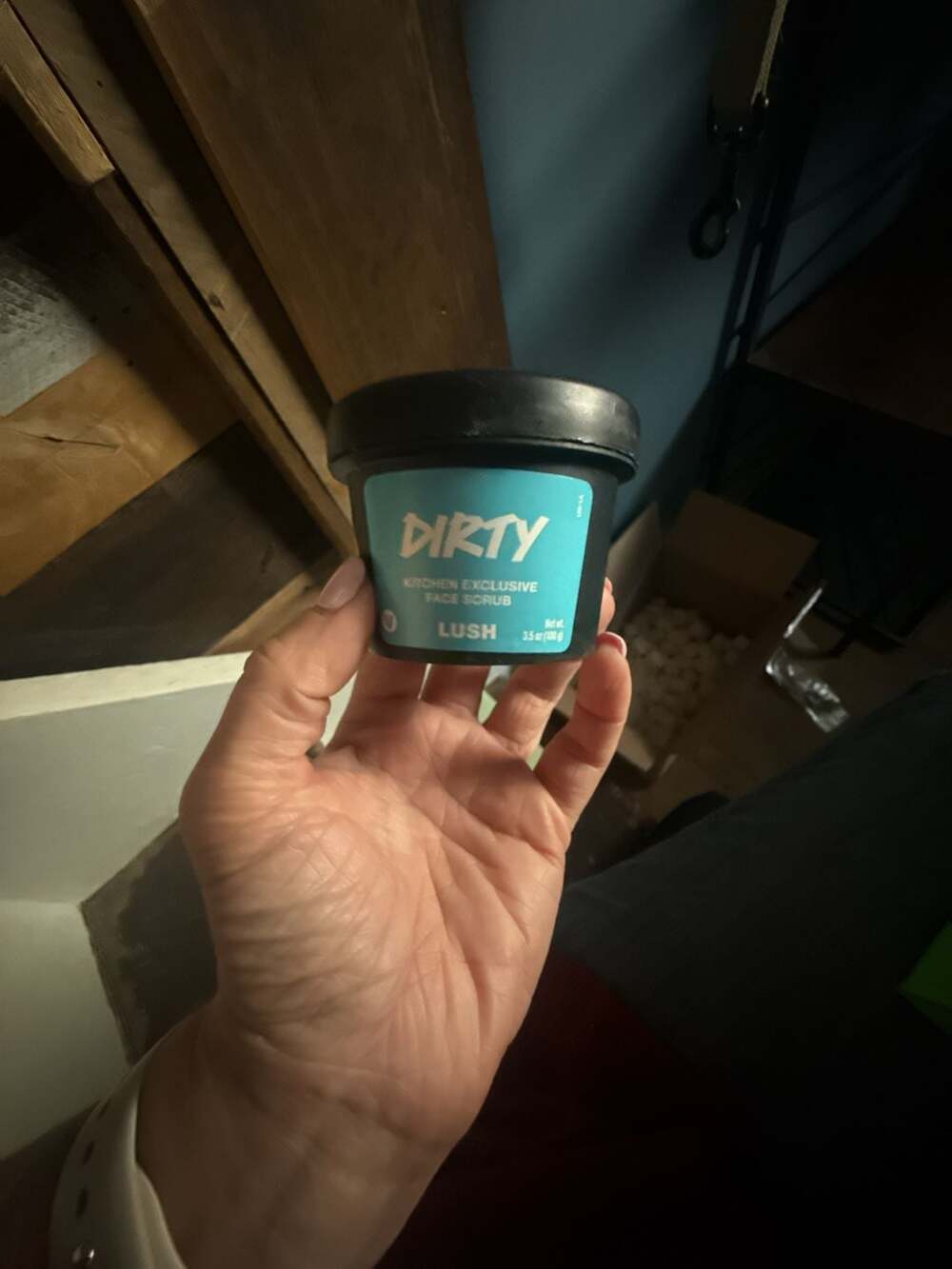Lush Dirty Kitchen Exclusive Facial Scrub Size 3.5 oz